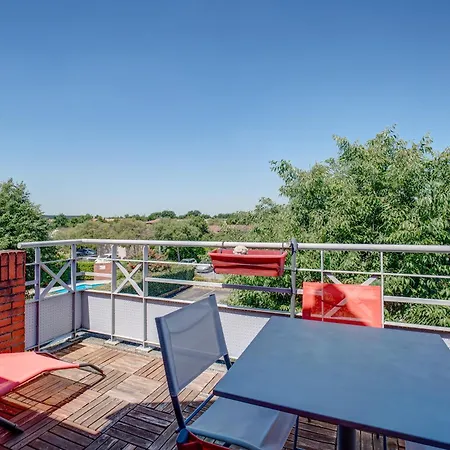 L'instant De Reve- Terrasse,piscine Et Double Parking Lejlighed Toulouse