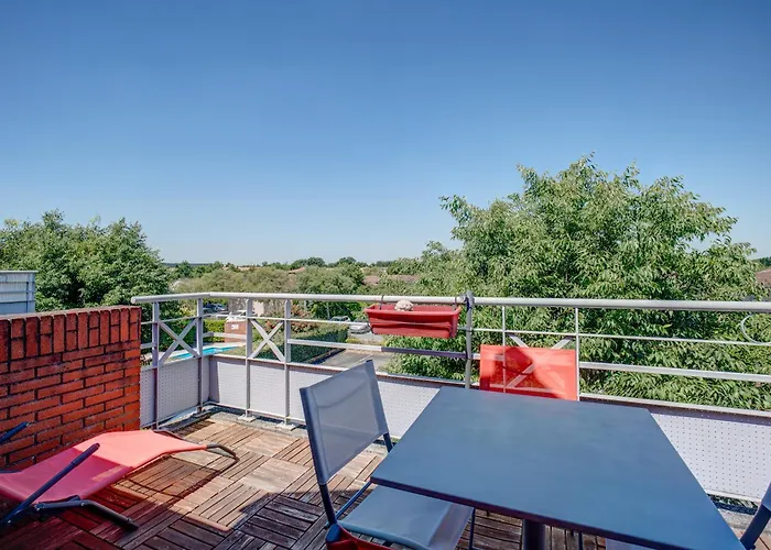 L'instant De Reve- Terrasse,piscine Et Double Parking アパート トゥールーズ